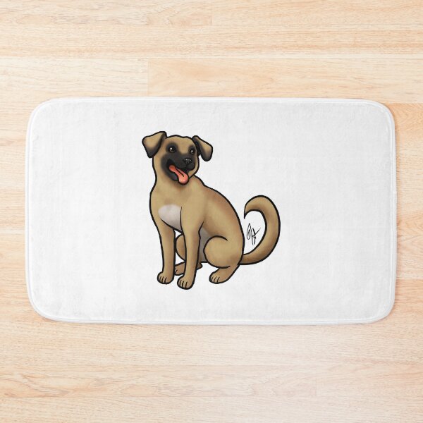 Item preview, Dog - Black Mouth Cur - Tan designed and sold by Jennifer Stolzer.