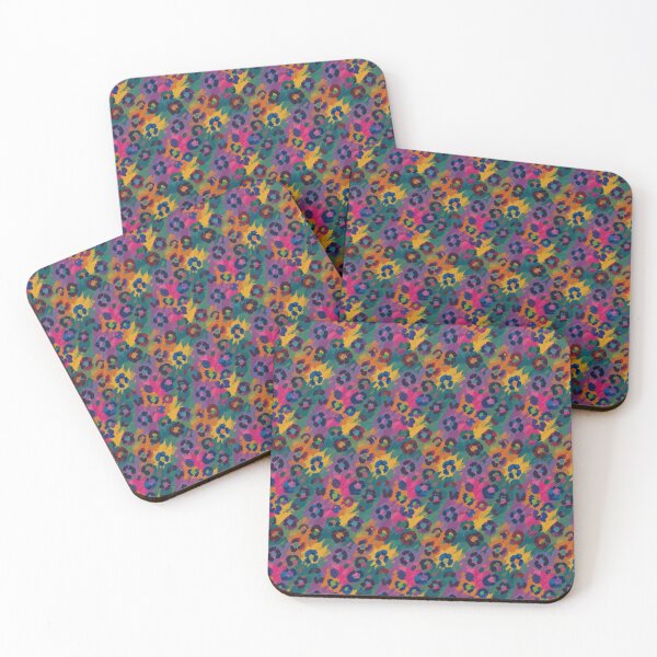 Item preview, Psychedelic Multicolor Leopard Print Pattern designed and sold by Pioneer Spirit Market.