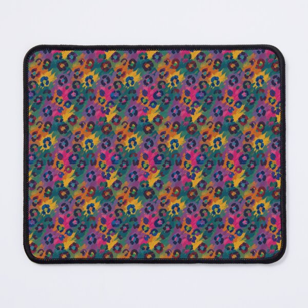Item preview, Psychedelic Multicolor Leopard Print Pattern designed and sold by Pioneer Spirit Market.