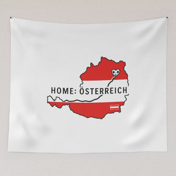 Item preview, Austria Football Home Heart designed and sold by pirminio.