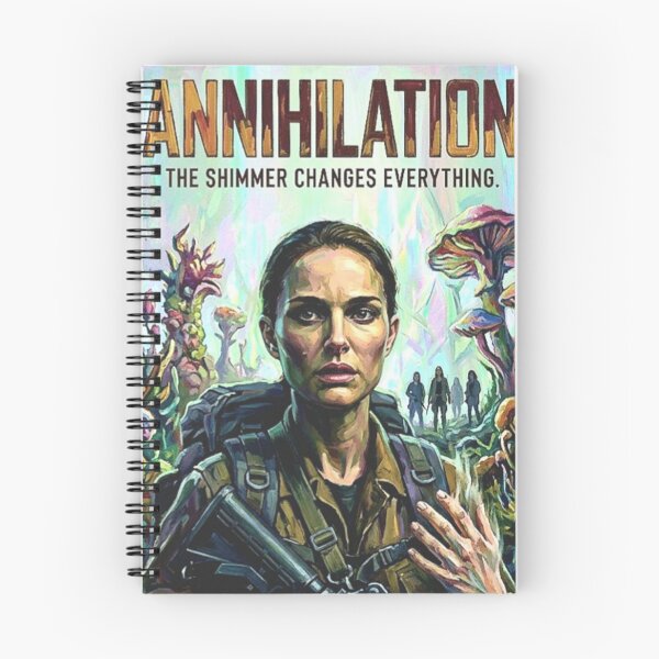 Item preview, Annihilation Retro Sci-Fi Psychological Horror Shimmer Tribute Art Movie Poster designed and sold by Art's Diner.