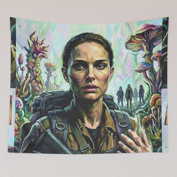 Item preview, Annihilation Retro Sci-Fi Psychological Horror Shimmer Tribute Art Movie Poster designed and sold by Art's Diner.
