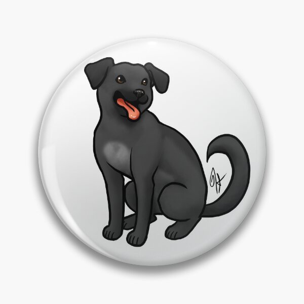 Item preview, Dog - Black Mouth Cur - Black designed and sold by Jennifer Stolzer.