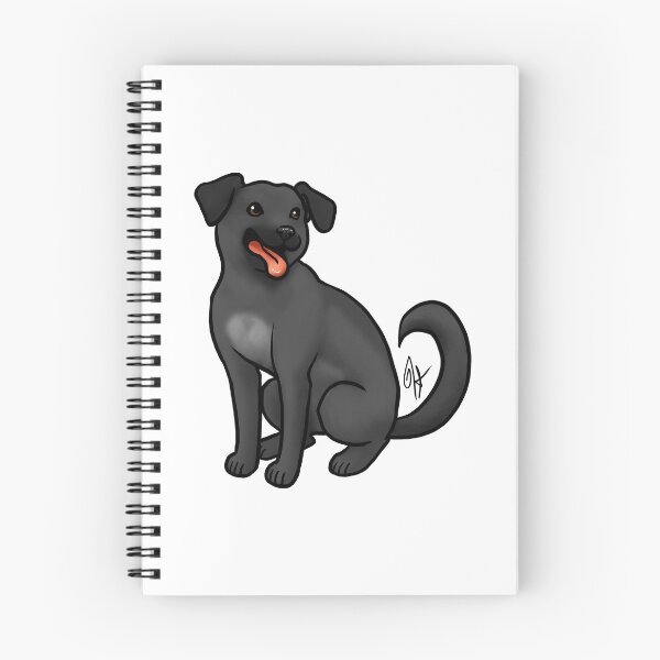 Item preview, Dog - Black Mouth Cur - Black designed and sold by Jennifer Stolzer.