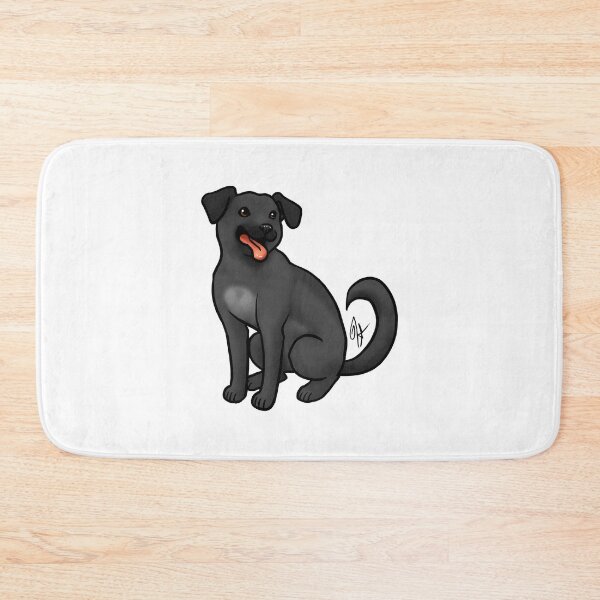 Item preview, Dog - Black Mouth Cur - Black designed and sold by Jennifer Stolzer.