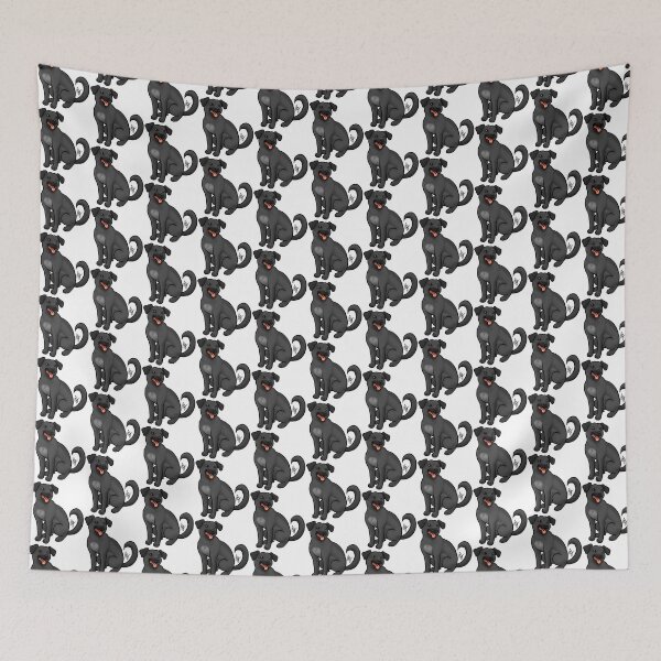 Item preview, Dog - Black Mouth Cur - Black designed and sold by Jennifer Stolzer.