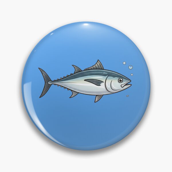 Item preview, Cute Tuna Fish Illustration for Ocean and Seafood Lovers designed and sold by Theproxmrt.
