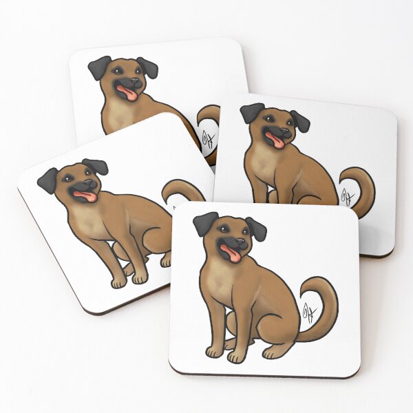 Item preview, Dog - Black Mouth Cur - Brown designed and sold by Jennifer Stolzer.
