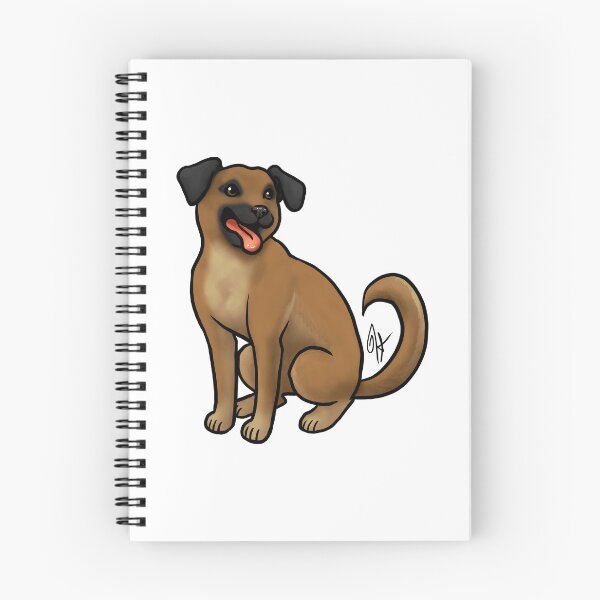 Item preview, Dog - Black Mouth Cur - Brown designed and sold by Jennifer Stolzer.