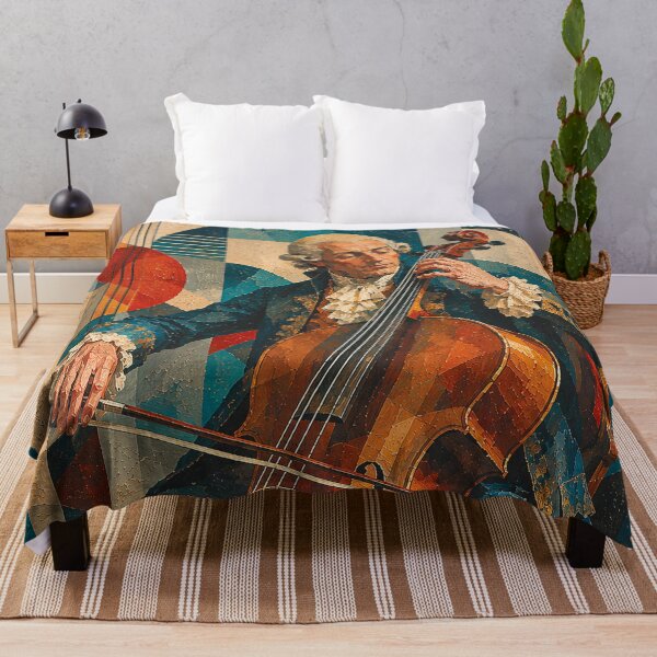 Item preview, Luigi Boccherini, Italian cellist and composer painting. designed and sold by GalleryKauffeld.
