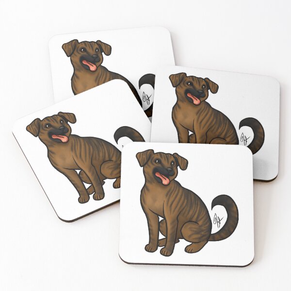 Item preview, Dog - Black Mouth Cur - Brindle designed and sold by Jennifer Stolzer.