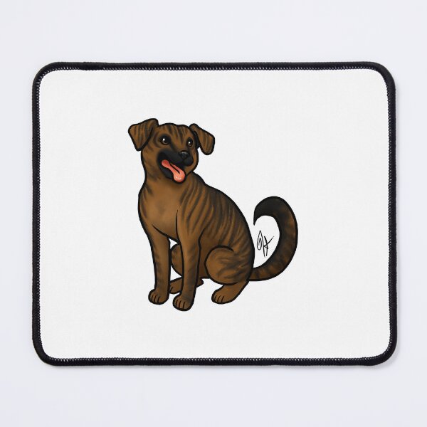 Item preview, Dog - Black Mouth Cur - Brindle designed and sold by Jennifer Stolzer.