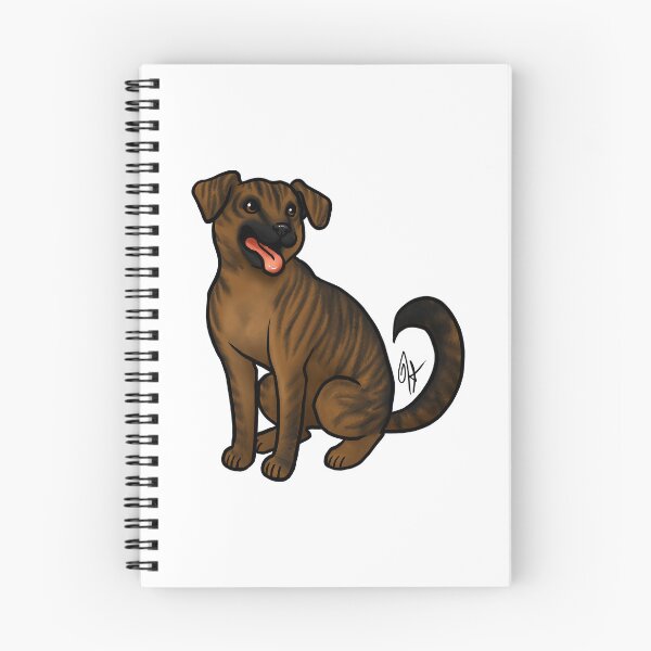 Item preview, Dog - Black Mouth Cur - Brindle designed and sold by Jennifer Stolzer.