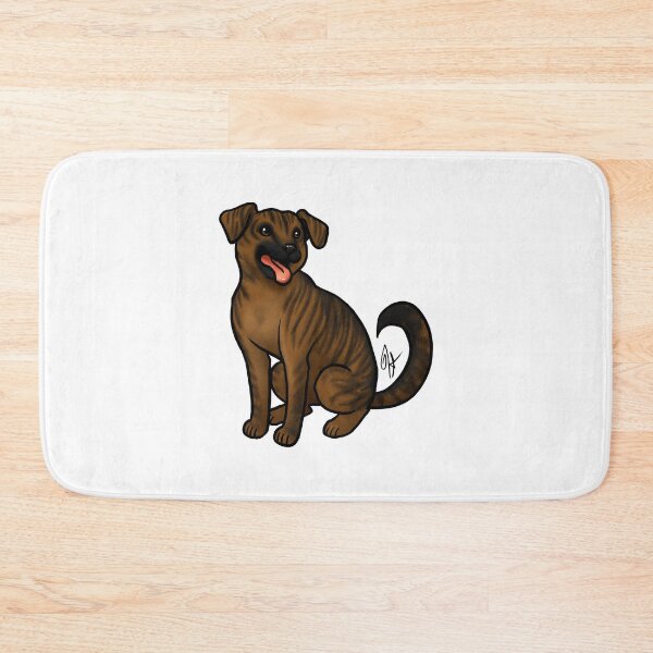 Item preview, Dog - Black Mouth Cur - Brindle designed and sold by Jennifer Stolzer.