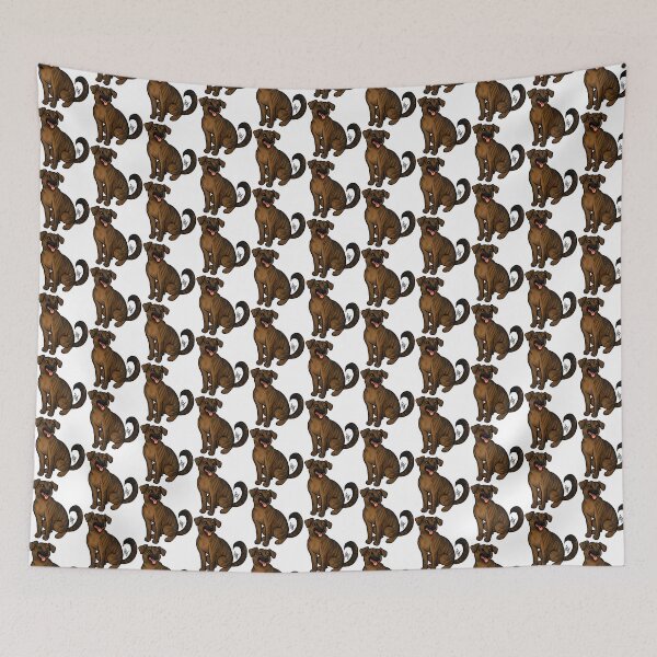 Item preview, Dog - Black Mouth Cur - Brindle designed and sold by Jennifer Stolzer.