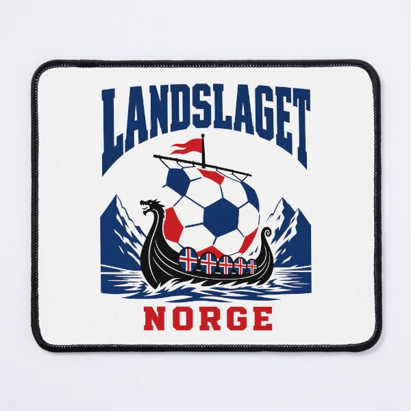 Item preview, Landslaget Norge with Viking ship designed and sold by pirminio.
