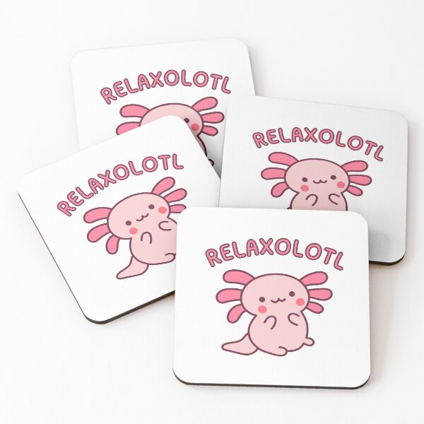 Item preview, Relaxolotl Axolotl designed and sold by AESTHETISCAPES.