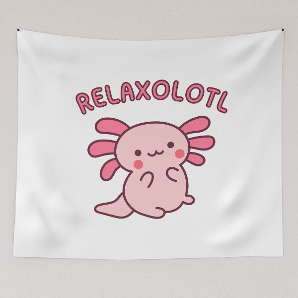 Item preview, Relaxolotl Axolotl designed and sold by AESTHETISCAPES.