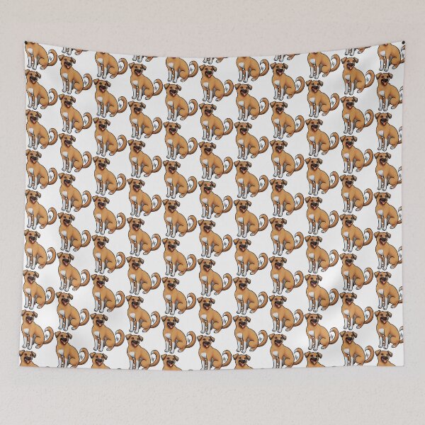 Item preview, Dog - Black Mouth Cur - Red designed and sold by Jennifer Stolzer.