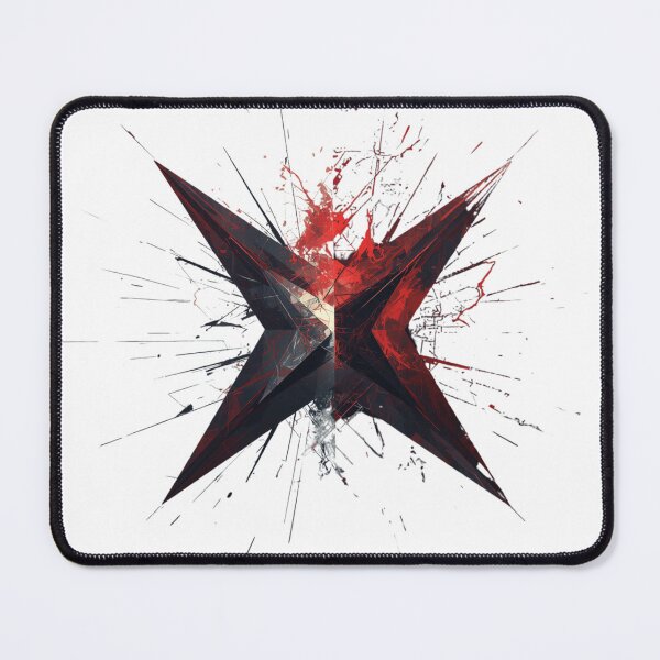 Item preview, Abstract Geometric Starburst | Dark Modern Digital Art Graphic T-Shirt designed and sold by Vvmd.