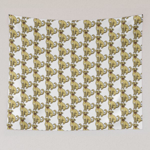 Item preview, Dog - Black Mouth Cur - Yellow designed and sold by Jennifer Stolzer.