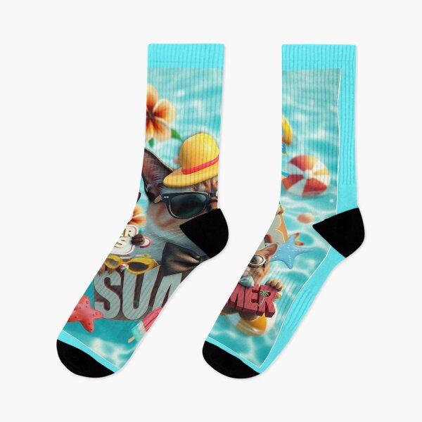 Item preview, Purrfect Summer Vibes: Cool Cats Pool Party designed and sold by hoodiehood.