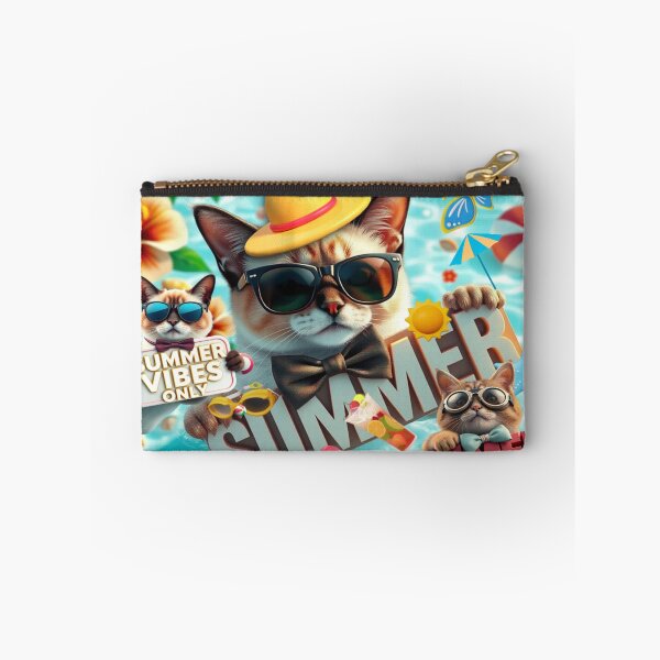 Item preview, Purrfect Summer Vibes: Cool Cats Pool Party designed and sold by hoodiehood.
