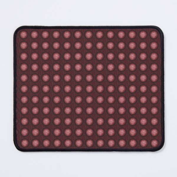Item preview, Pattern with geometrically arranged burgundy spheres designed and sold by Cherevan.
