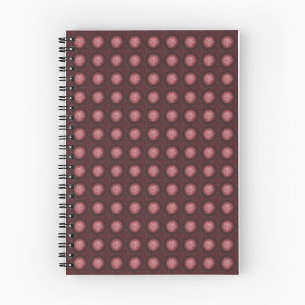 Item preview, Pattern with geometrically arranged burgundy spheres designed and sold by Cherevan.