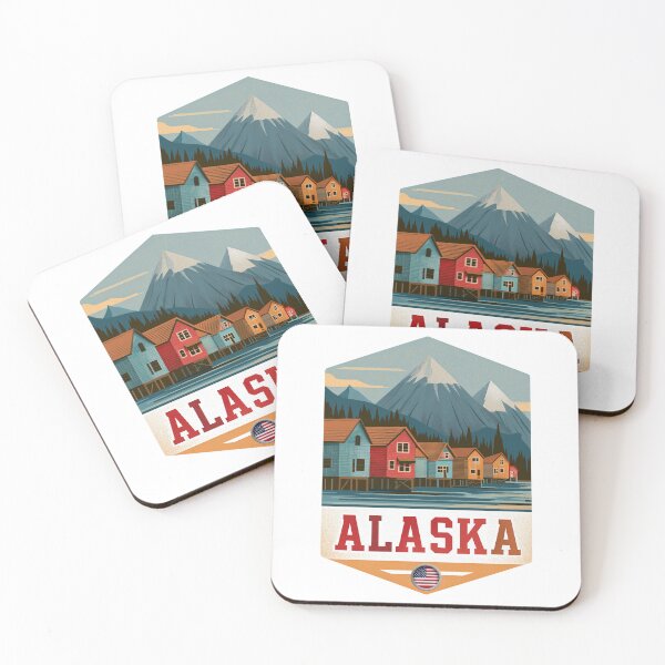 Item preview, Alaska USA Logo Design #28 designed and sold by GoldenAurora91.