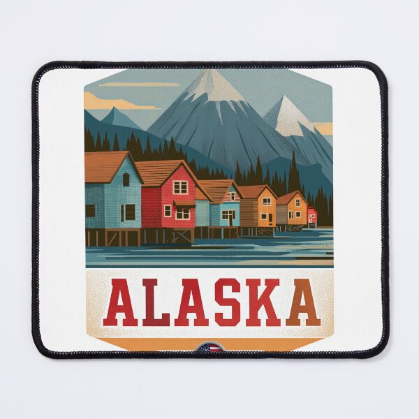 Item preview, Alaska USA Logo Design #28 designed and sold by GoldenAurora91.