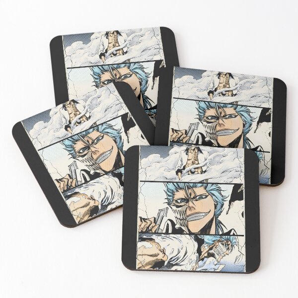 Item preview, Grimmjow Bleach Anime Manga Collage Graphic Tee designed and sold by Senpaiwaves.