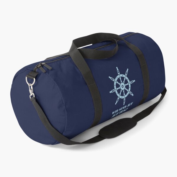 Item preview, We're on course! (Beer / Steering wheel / Skyblue) designed and sold by Roderix.
