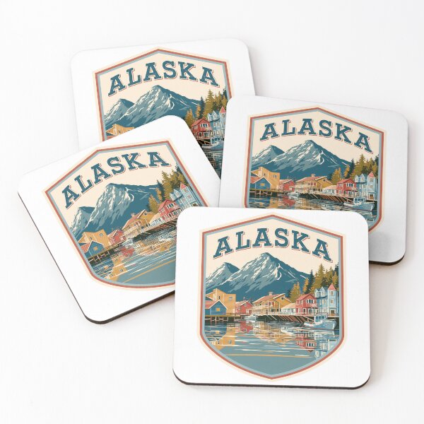 Item preview, Alaska USA Logo Design #29 designed and sold by GoldenAurora91.