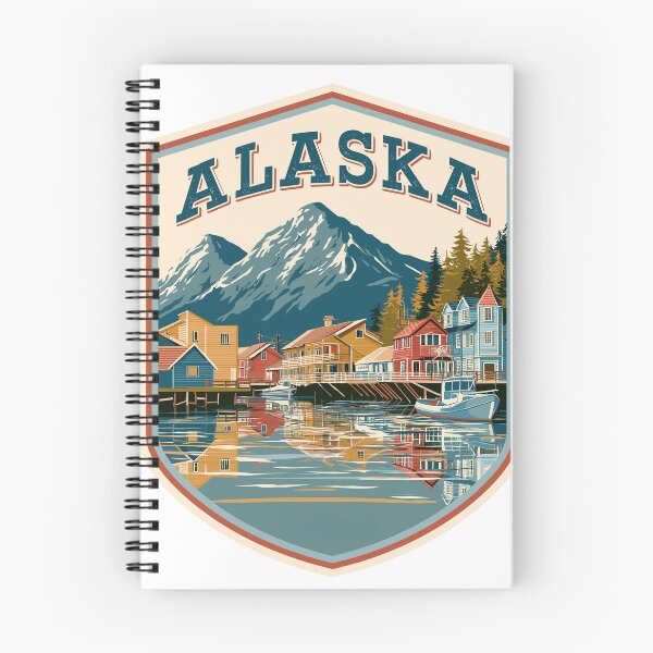 Item preview, Alaska USA Logo Design #29 designed and sold by GoldenAurora91.