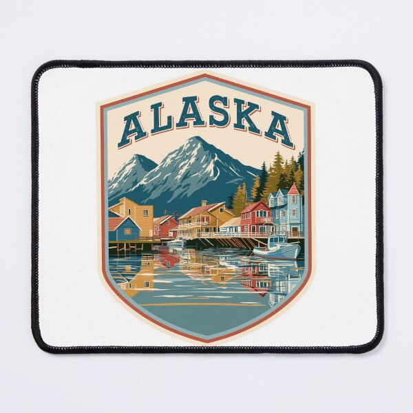 Item preview, Alaska USA Logo Design #29 designed and sold by GoldenAurora91.