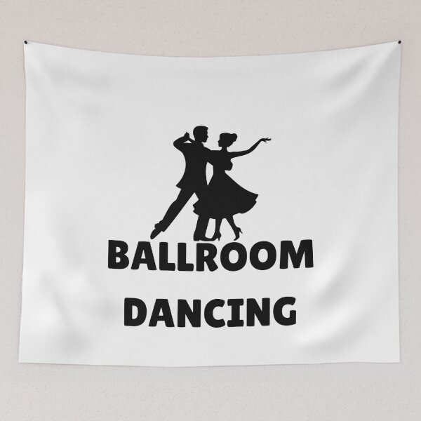 Item preview, BALLROOM DANCING - BLACK designed and sold by ArtsyCity.
