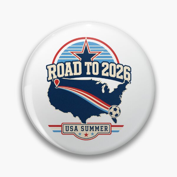 Item preview, USA Soccer Road to 2026 designed and sold by pirminio.