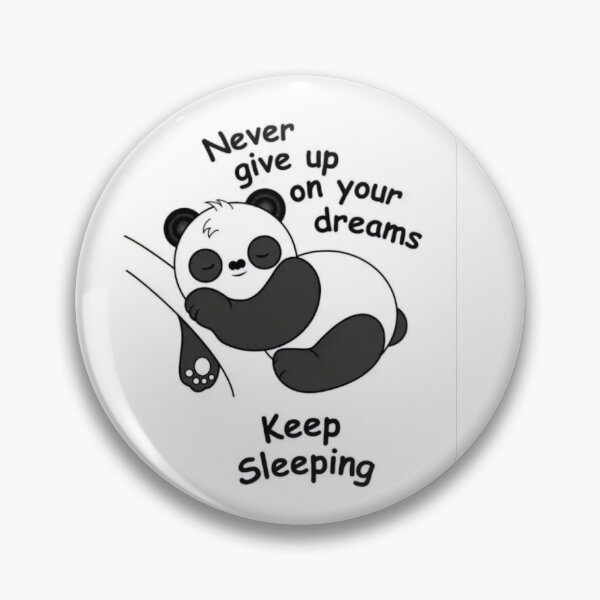Item preview, keep sleeping lazy panda art designed and sold by MoodByte .