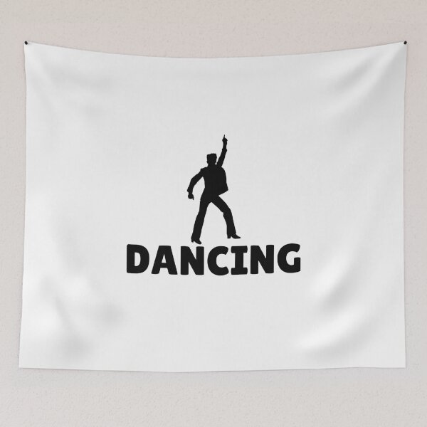 Item preview, DANCING - BLACK designed and sold by ArtsyCity.