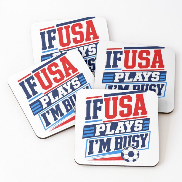 Item preview, When the USA plays, I'm busy. designed and sold by pirminio.