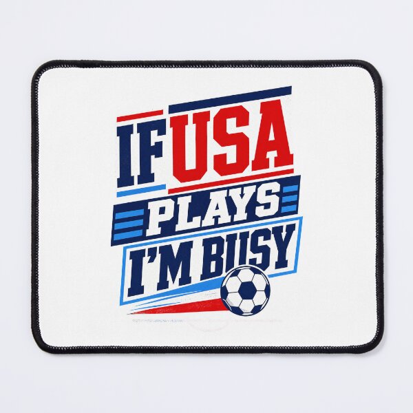 Item preview, When the USA plays, I'm busy. designed and sold by pirminio.