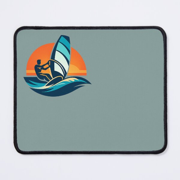 Item preview, Sea Vibes - Windsurfer Sunset Ride designed and sold by SilentPowerArt.