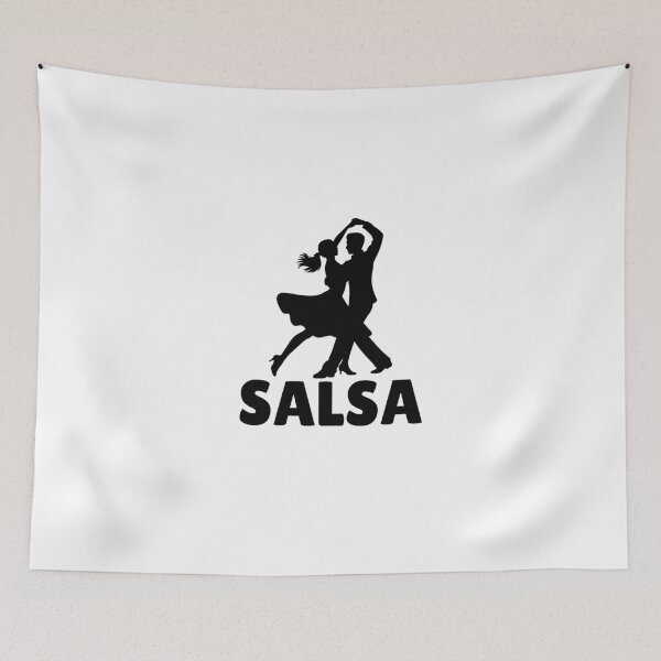 Item preview, SALSA - BLACK designed and sold by ArtsyCity.