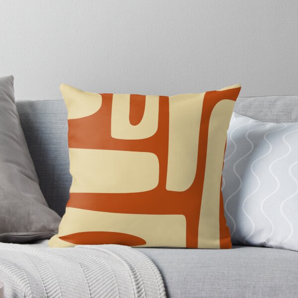 Item preview, Abstract composition in beige and orange burned 03 designed and sold by StefanStudioArt.