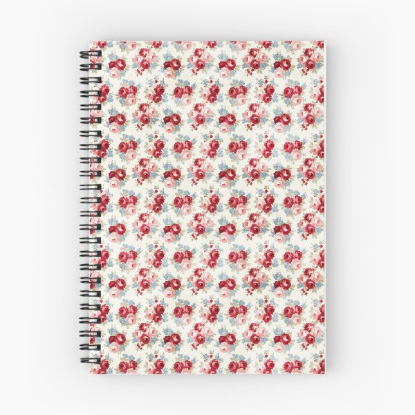 Item preview, Vintage Red and Blue Floral Pattern designed and sold by LouieVanille.