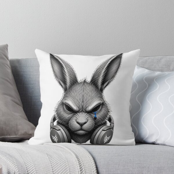 Item preview, Angry E-sports Mascot Bunny Dark Art designed and sold by Munib320.