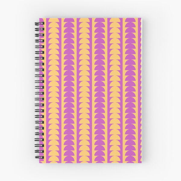 Item preview, Groovy Pop Art Semi Geometric Circles in Purple and Yellow designed and sold by nineFlorals.