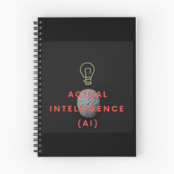 Item preview, Actual Intelligence (AI) designed and sold by DMcK Designs.