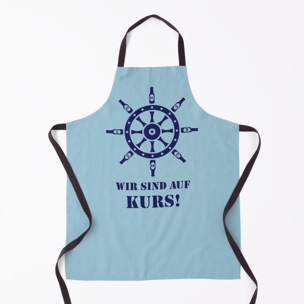 Item preview, We're on course! (Beer / Steering wheel / Navy) designed and sold by Roderix.